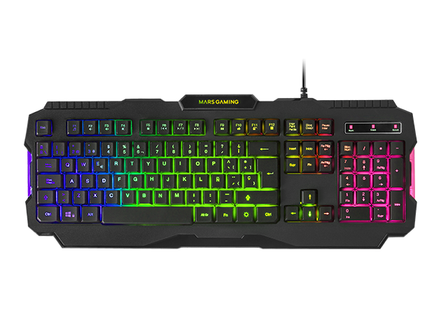 MCP118 RGB gaming combo - Mars Gaming