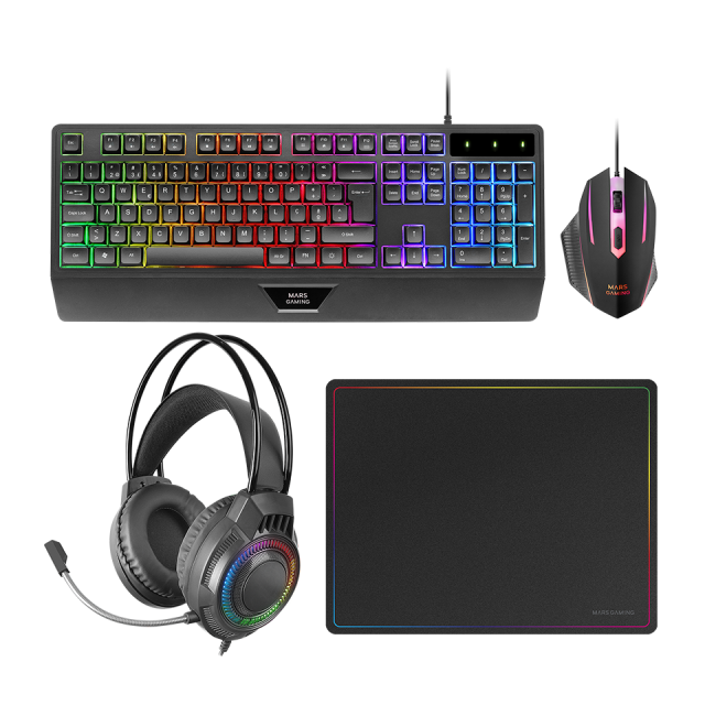 4-in-1 Gaming Combo MCP124PRO