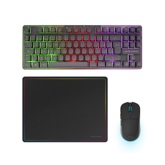 MCPWTKL 3-IN-1 WIRELESS GAMING COMBO