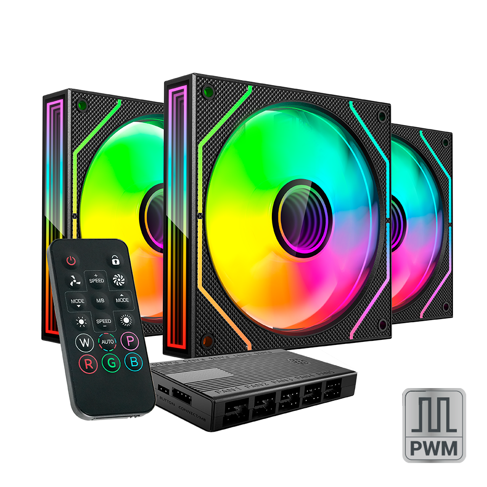 Kit de Ventiladores ARGB MF-3DPROKIT