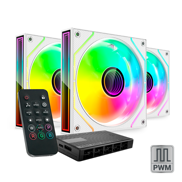 Kit de Ventiladores ARGB MF-3DPROKIT