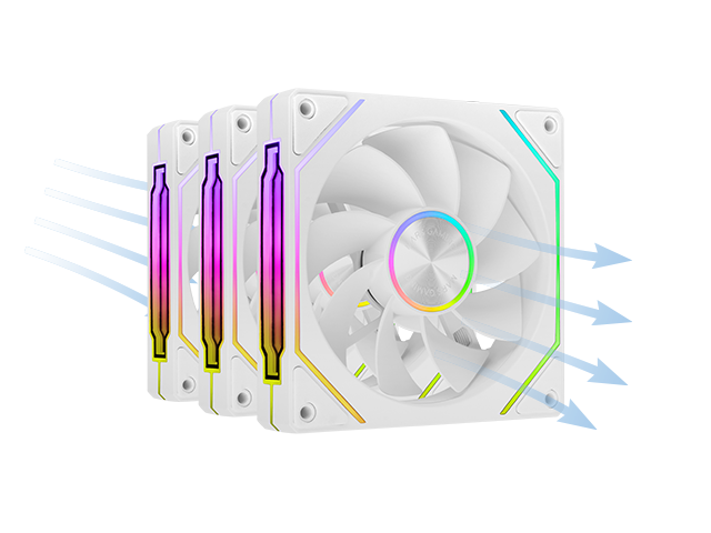 Diseño de aspas invertidas