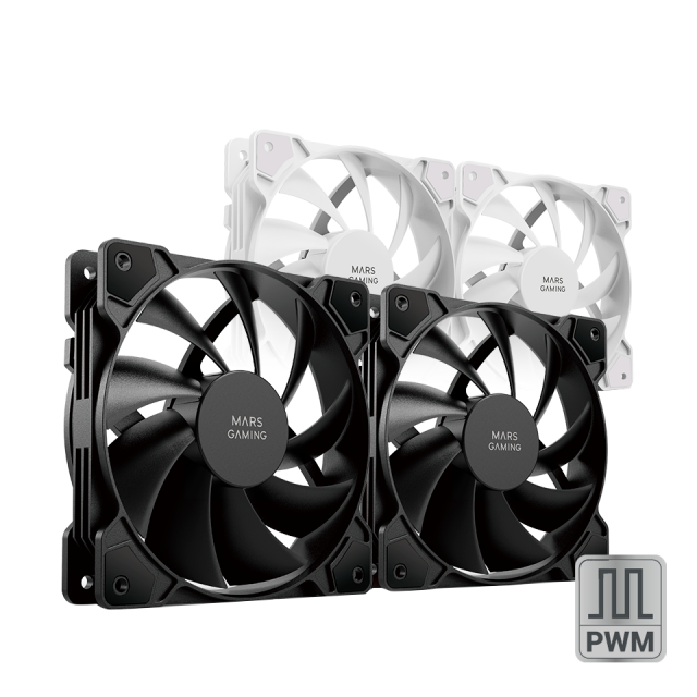 KIT DE VENTILADORES PWM MF-PWMX2