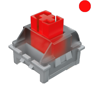 RED DUST-PROOF SWITCH