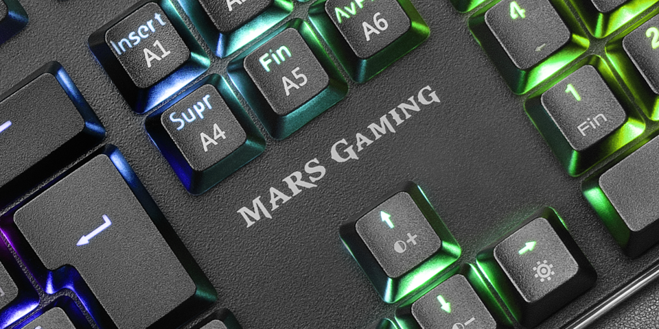 Teclado Mecanico Mars Gaming Rgb Switch Azul (MK5BE)