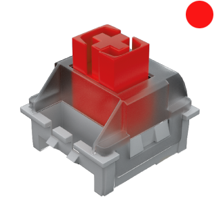 OUTEMU SQ PRO DUSTPROOF SWITCH VERMELHO