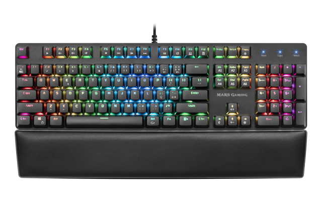 60% Clavier Gamer Membrane Mécanique- QWERTY - Éclairé Chromatique