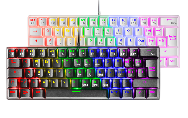 TECLADO GAMING MECÂNICO MK60