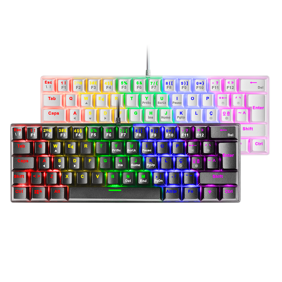 TECLADO GAMING MECÂNICO MK60