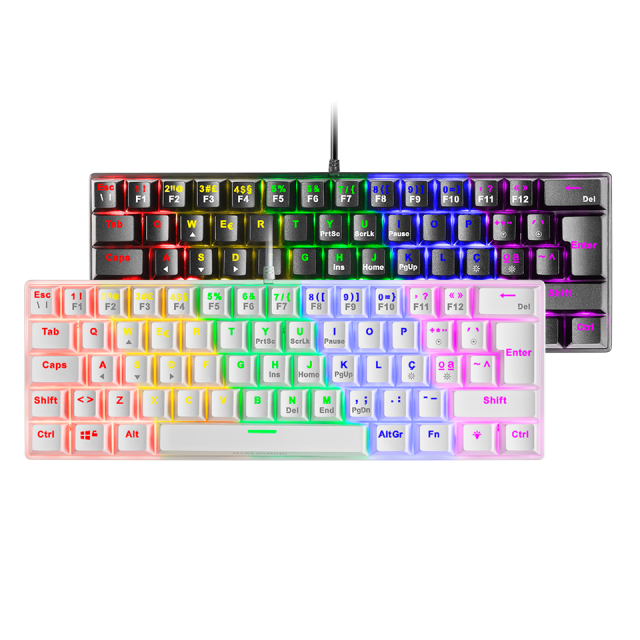 TECLADO GAMING MECÂNICO MK60