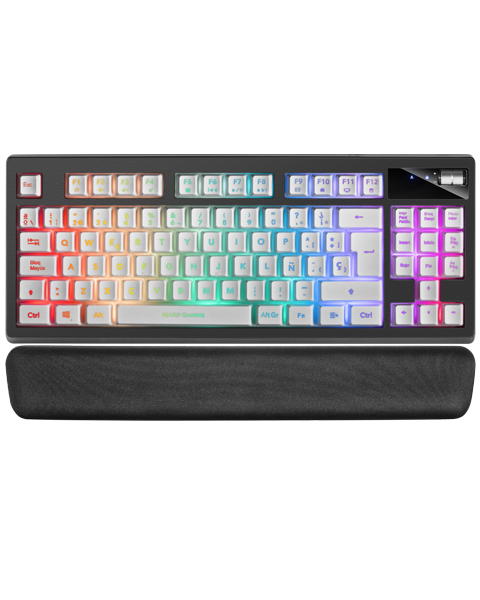 CLAVIER MARS GAMING MKAXFR : Clavier gaming - format TKL