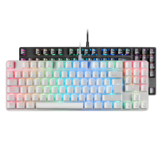 Clavier Gamer Mars Gaming MKMINIWBFR Blanc