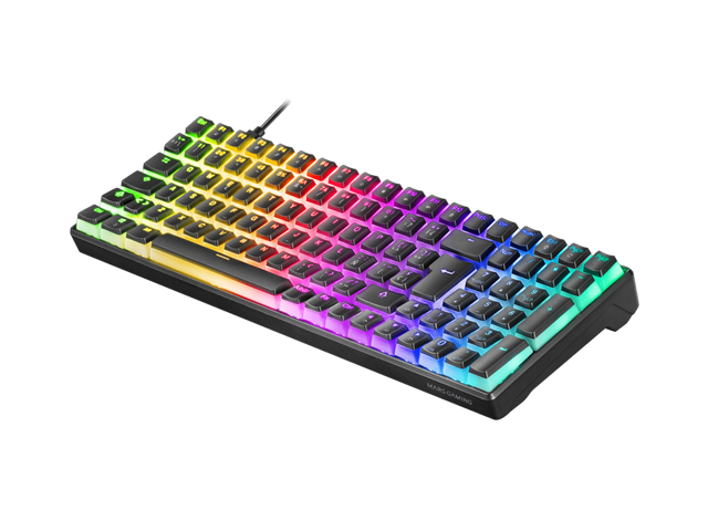 Clavier Gamer mécanique (Outemu Brown Switch) Mars Gaming MKUltra RGB (Blanc )