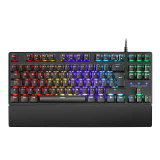 Mars Gaming MK80 clavier USB AZERTY Français Blanc