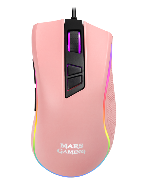 Mars gaming MMAX RGB Gaming Mouse Pink