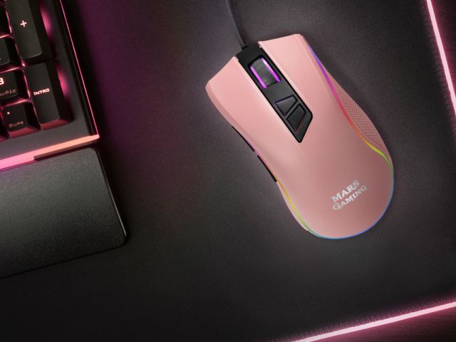 La revolución rosa llega a Mars Gaming con el ratón MM218PINK