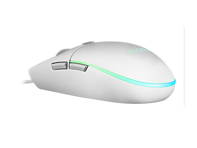 Souris Gaming Mars Gaming MMG Blanco