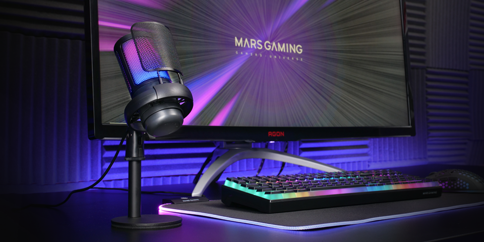 Mars Gaming MMIC-XT Negro - Micrófono - LDLC