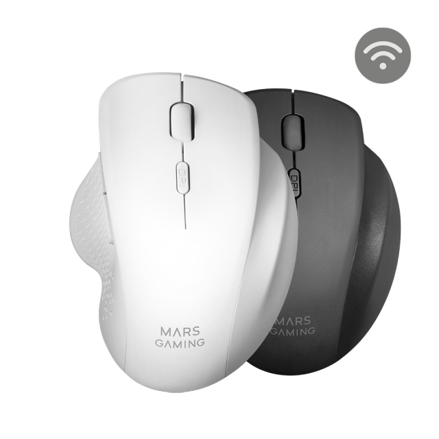 SOURIS GAMER Mars Gaming MMW3 SANS FIL 3200 DPI Blanc