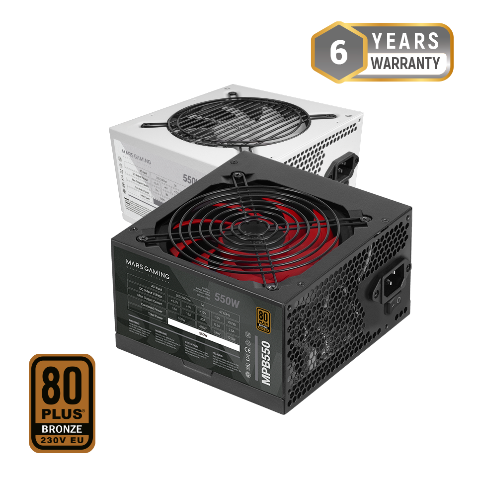 Alimentation interne MARS GAMING Alimentation ATX Modulaire 850W