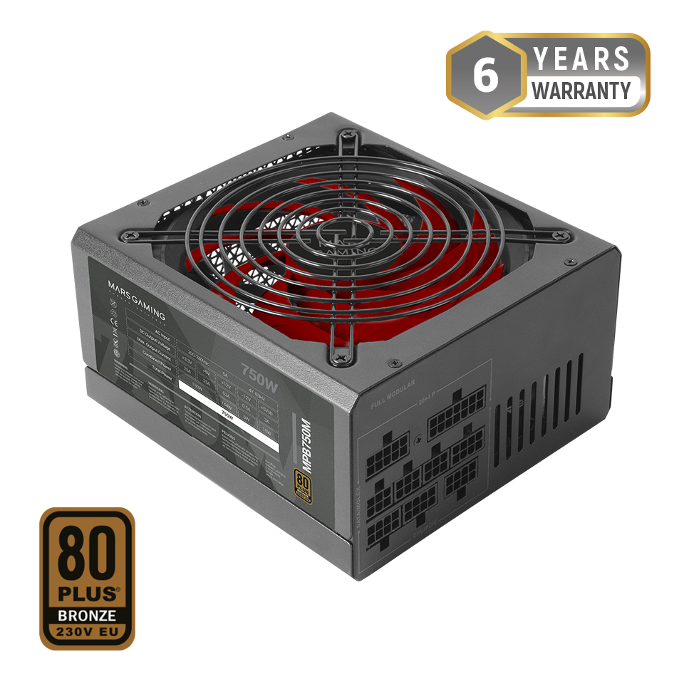 ALIMENTATORE MODULARE MPB750M - Mars Gaming