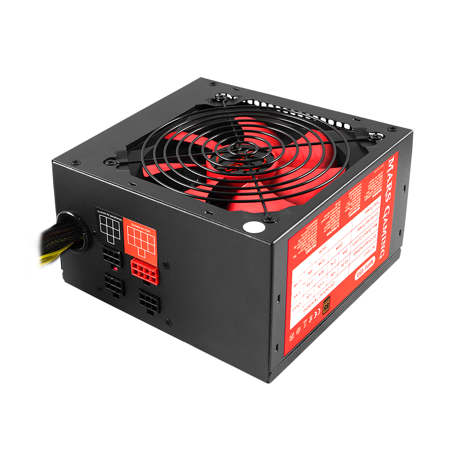 Bloc d′alimentation ATX avec ventilateur de refroidissement 120 mm - 850 W