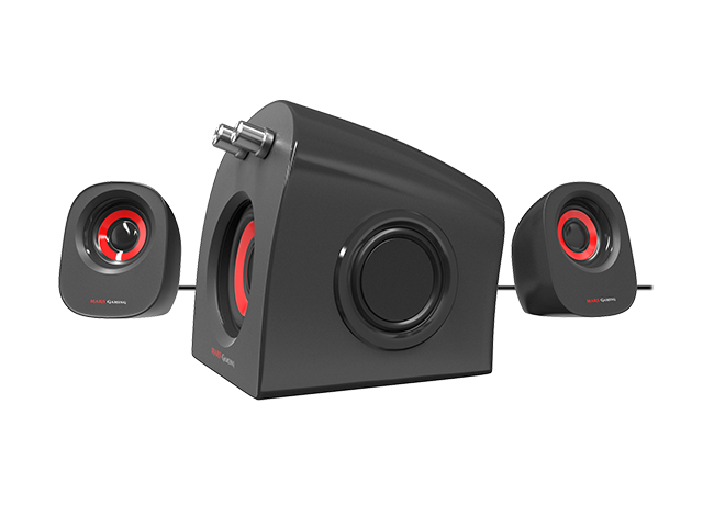 Altavoces Gaming Tacens MAS0 2.0 USB 8W Negro Rojo