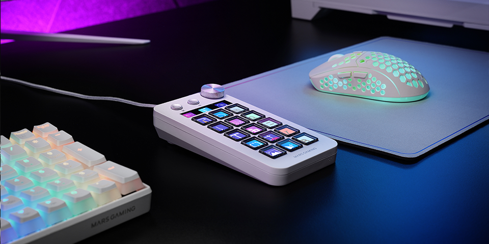 Total Control with 15 LCD Keys
