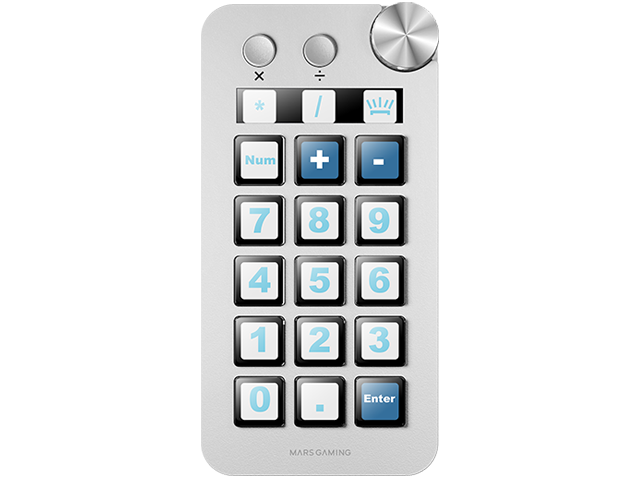 Built-In Calculator and Numeric Keypad