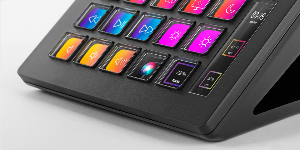 TOTAL CONTROL WITH EXTENDED LCD SCREEN