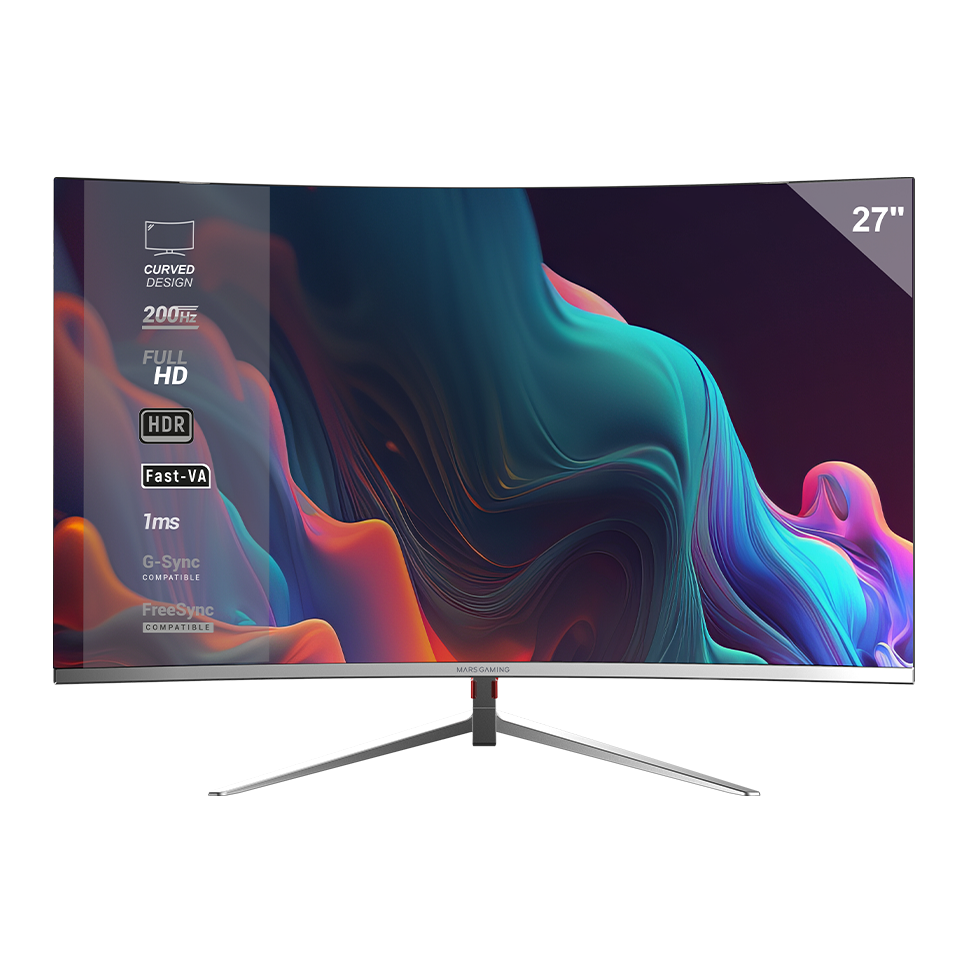 27” FHD CURVED GAMING MONITOR MV-27C