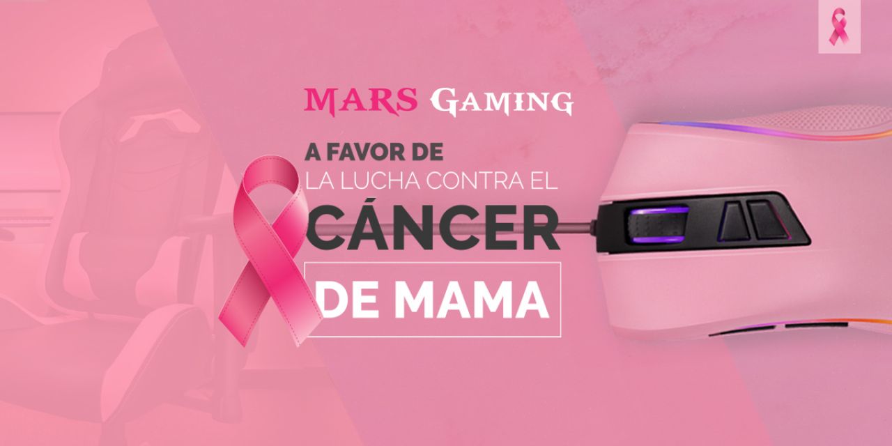 MARS GAMING A FAVOR DE LA LUCHA CONTRA EL CÁNCER DE MAMA