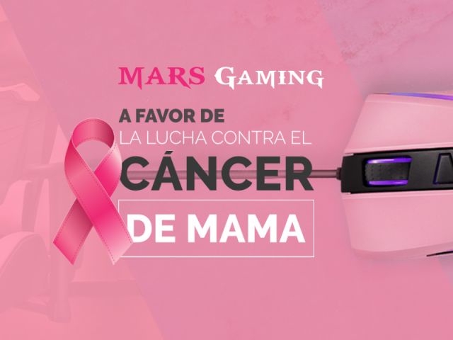 MARS GAMING A FAVOR DE LA LUCHA CONTRA EL CÁNCER DE MAMA