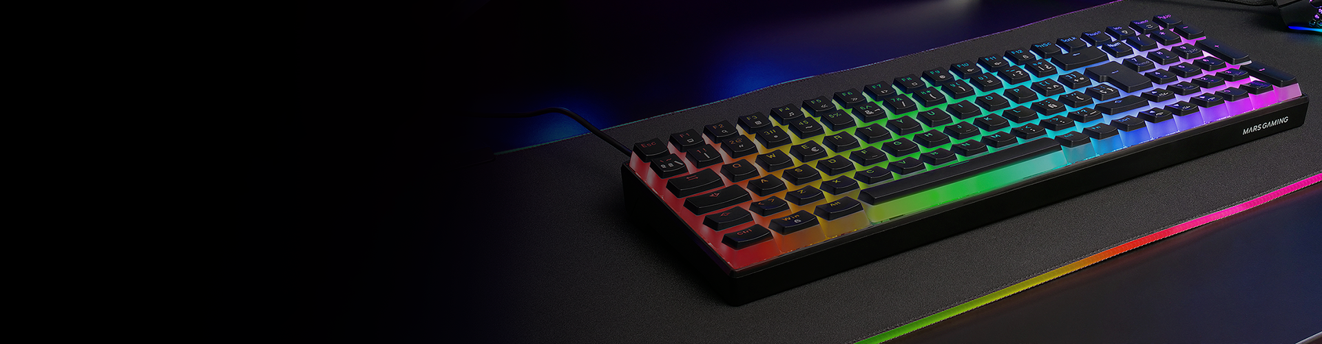 MK60 MECHANICAL GAMING KEYBOARD - Mars Gaming